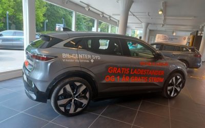 Gratis ladestander og 1 års strømforbrug