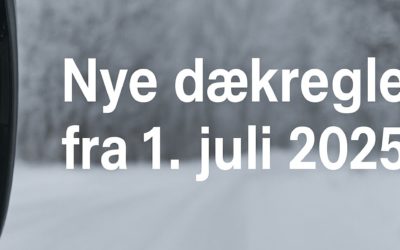 Nye dækregler fra 1. juli 2025